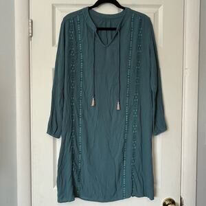 Embroidered Tunic Dress - Size UNKNOWN